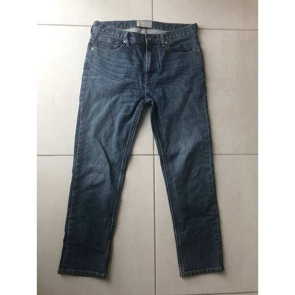 Everlane High Waist Regular Stretch Crop Denim Jeans - Picture 1 of 6
